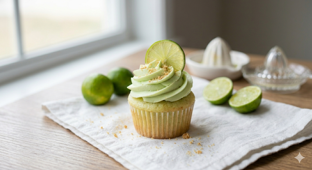 Key lime dessert cup